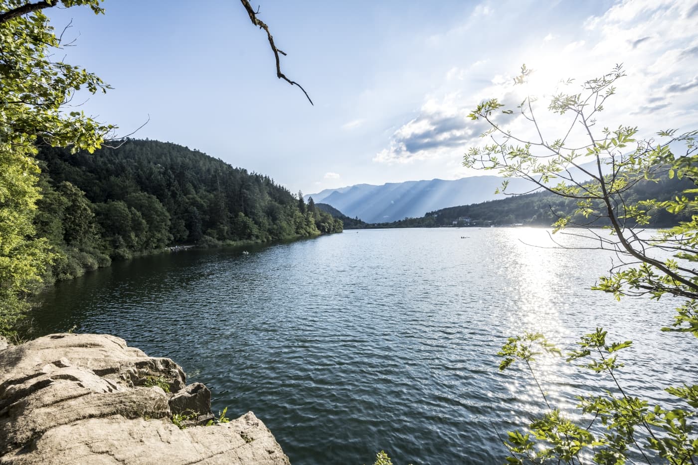 Sommer Wandern Fahrrad Bike in Südtirols Süden Eppan Urlaub in den Dolomiten (2)